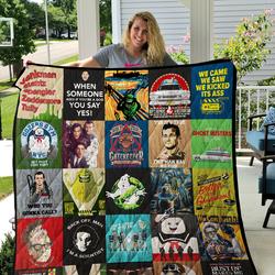 Ghostbusters Poster Quilt and Home Decor