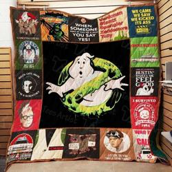 Ghostbusters Quilt Blanket 01792 and Home Decor
