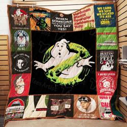 Ghostbusters Quilt Blanket and Home Decor