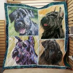 Giant Schnauzer Quilt Blanket Lukyq8 Dhc0301924Dd and Home Decor