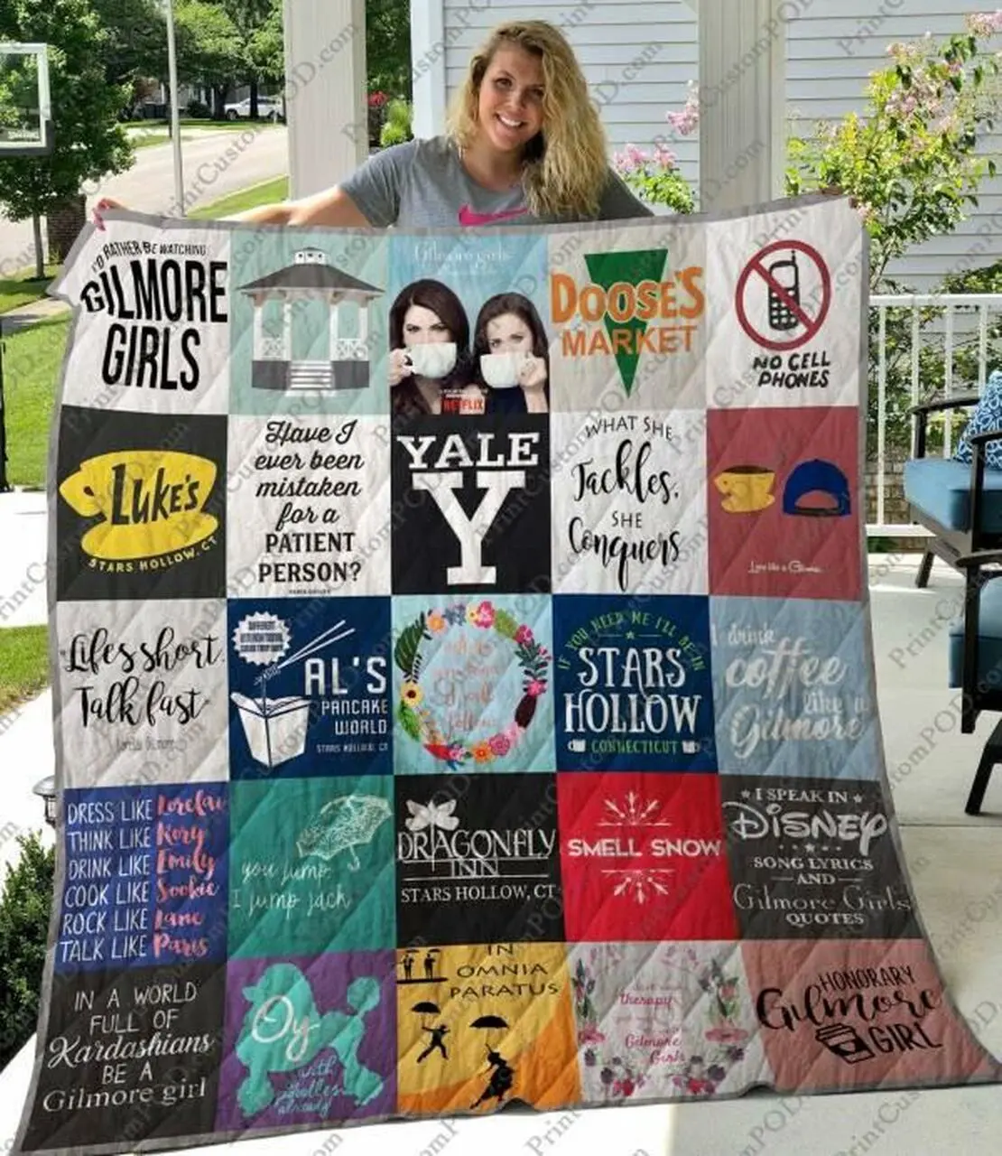 Gilmore Girl Quilt Blanket M110645 Quilt and Home Decor