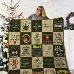 Gilmore Girls Quilt Blanket 02232 and Home Decor