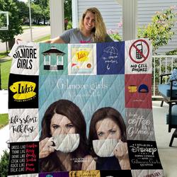 Gilmore Girls Tshirt Quilt Blanket 02 and Home Decor