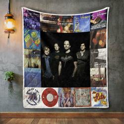 Gin Blossoms Album Covers Quilt Blanket and Home Decor