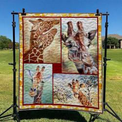 Giraffe Hur Quilt xx and Home Decor