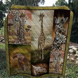 Giraffe I Wanna Be A Giraffe Awesome Ah Quilt Derqrc and Home Decor