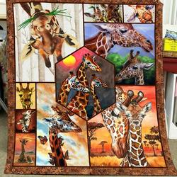 Giraffe Quilt Blanket Dhc150120643Td and Home Decor