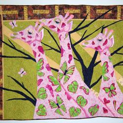 Giraffe Quilt Blanket Dhc150124Lt and Home Decor