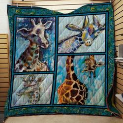 Giraffe Quilt V1 Design By Exrain and Home Decor