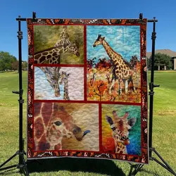 Giraffe Td2709406 Quilt Blanket and Home Decor