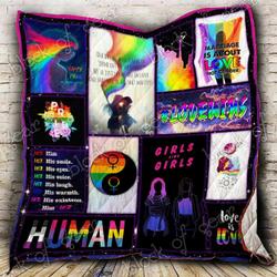 Girls Like Girl Lgbt Cl2100203Mdq Quilt Blanket and Home Decor
