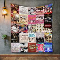 Girls X Amp 8217 Generation Album Covers Quilt Blanket and Home Decor