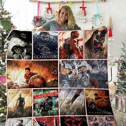 Gladiators Quilt Blanket 02331 and Home Decor
