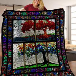 Glass Quilt Blanket C9B240214NM and Home Decor