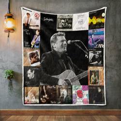 Glenn Frey 2 Album Covers Quilt Blanket and Home Decor