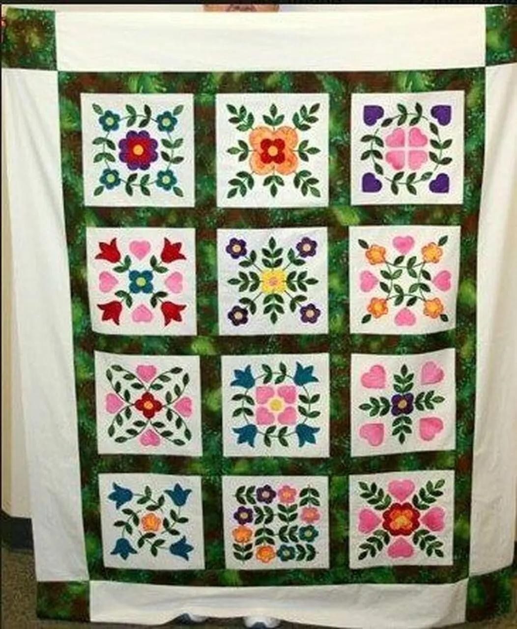 Glorious Garden Cla1810297Q Quilt Blanket and Home Decor