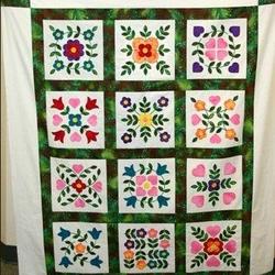 Glorious Garden Cla1810297Q Quilt Blanket and Home Decor