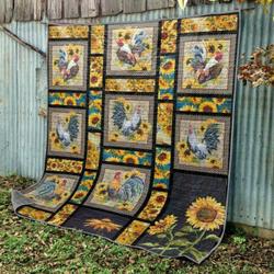 Glory Day Quilt Blanket No96  Quilt and Home Decor