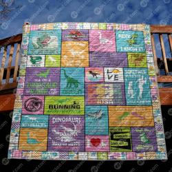 Go Hard Or Go Extinct Cld150681 Quilt Blanket and Home Decor