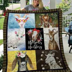 Goat Goat A Lots Quilt Blanket Dhc04011947Dd and Home Decor