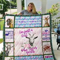 Goat Quilt Blanket Dhc1501488Vt and Home Decor