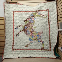 Goat Quilt Blanket Dhc1501647Vt and Home Decor
