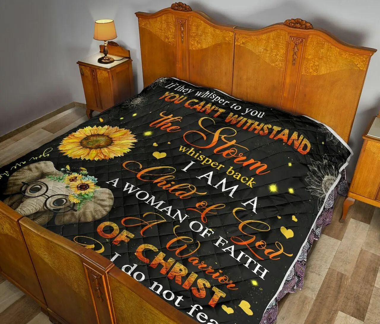 God Blanket Quilt Blanket Dhc02011319Dd and Home Decor