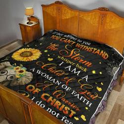 God Blanket Quilt Blanket Dhc02011319Dd and Home Decor