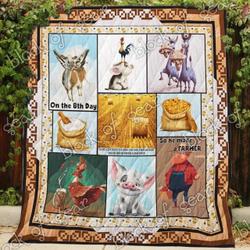 God Made A Farmer Ah Quilt Derqph and Home Decor