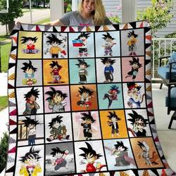 Goku Quilt Blanket Hvt300522  Quilt and Home Decor