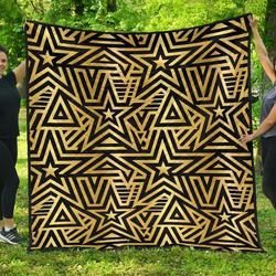 Gold Star Cl12100315Mdq Quilt Blanket and Home Decor