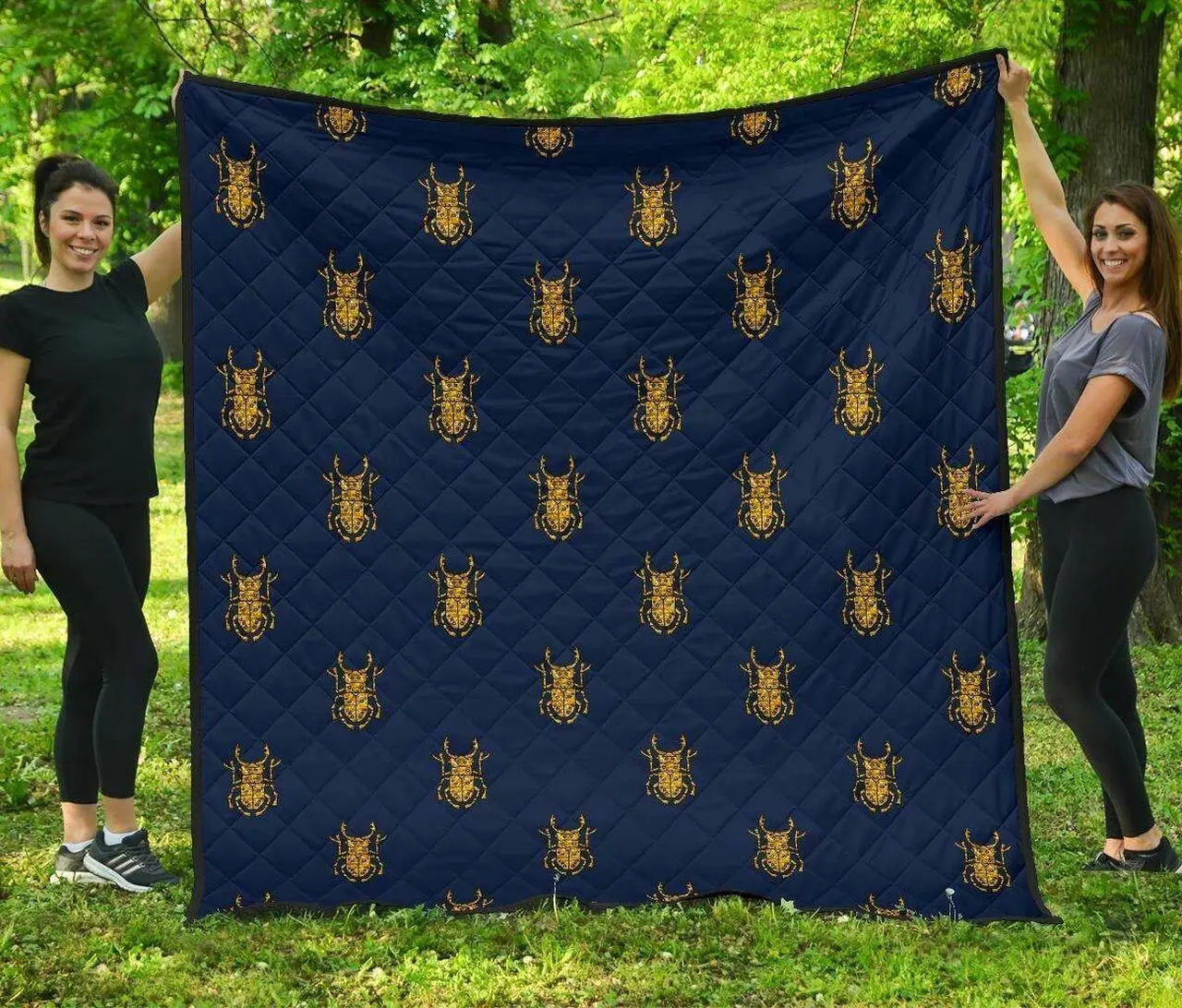 Golden Bug Cl12100316Mdq Quilt Blanket and Home Decor