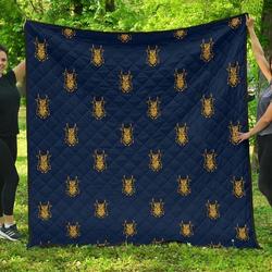 Golden Bug Cl12100316Mdq Quilt Blanket and Home Decor