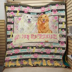 Golden Retriever 1 Quilt and Home Decor