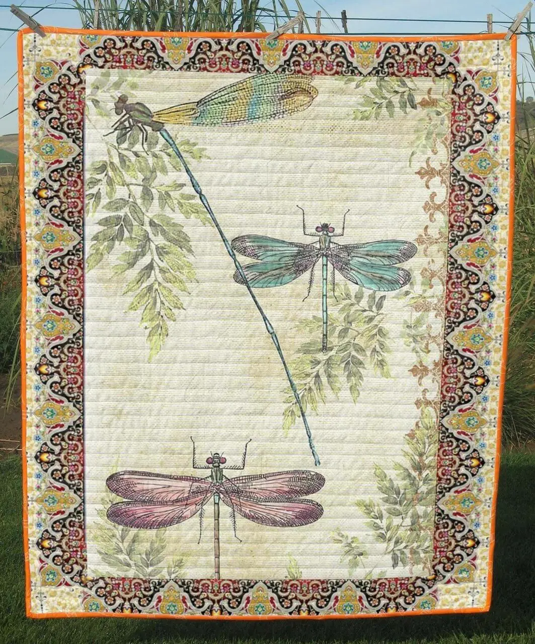 Golden Retriever Favourite Hello U Quilt Wn and Home Decor