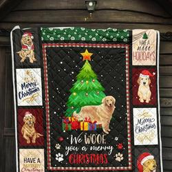 Golden Retriever Quilt Blanket Dhc13122794Vt and Home Decor