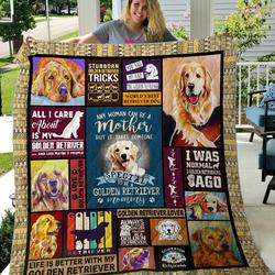 Golden Retriever Quilt -Bt11_0308  Quilt and Home Decor