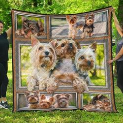 Golden Retriever Rry Rry Rry U Quilt Sm and Home Decor