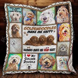 Goldendoodle Cl2100210Mdq Quilt Blanket and Home Decor