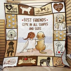 Goldendoodle Dog Quilt Blanket Dhc0602524Td and Home Decor