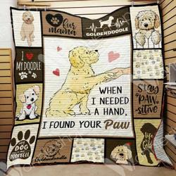 Goldendoodle Dog Quilt Blanket Dhc0602535Td and Home Decor