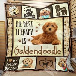 Goldendoodle Dog Quilt Blanket Dhc0602542Td and Home Decor