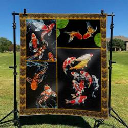 Goldfish Hur Quilt mq and Home Decor