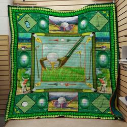Golf 2 Quilt and Home Decor