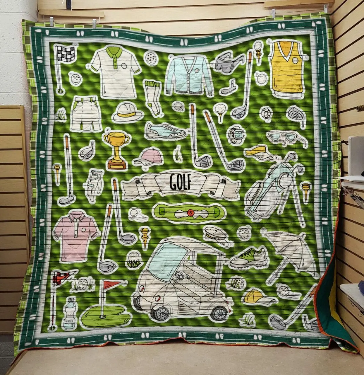 Golf 4 Quilt and Home Decor