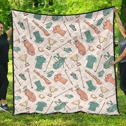 Golf Cl12100317Mdq Quilt Blanket and Home Decor