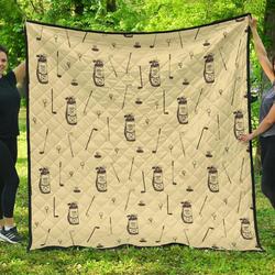 Golf Cl12100319Mdq Quilt Blanket and Home Decor