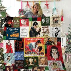 Gone With The Wind Quilt Blanket 02031 and Home Decor