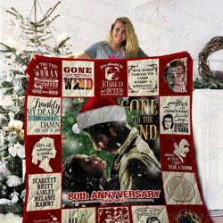 Gone With The Wind Quilt Blanket 02169 and Home Decor