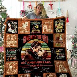 Gone With The Wind Quilt Blanket 02263 and Home Decor
